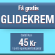 Aqua glide glidekrem gratis
