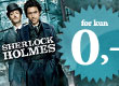 Sherlock Holmes på DVD for 0 kr