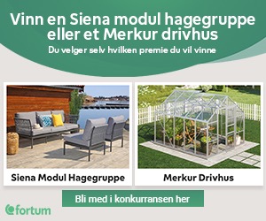 Vinn en Siena modul hagegruppe eller et Merkur drivhus