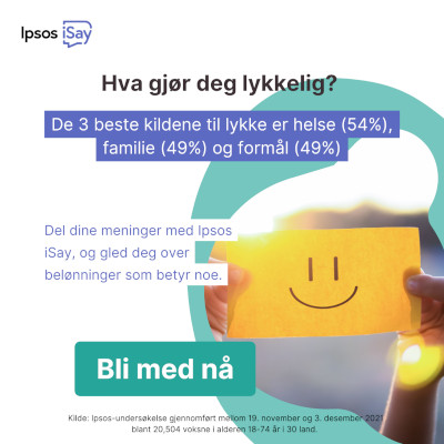 Tjene Ipsos Poeng når du deler din mening