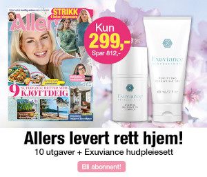 Allers 10 utg kr 299 + gave fra Exuviance
