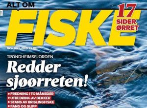 5 nr av Alt om Fiske + premie (Tarp eller Sølvkroken)