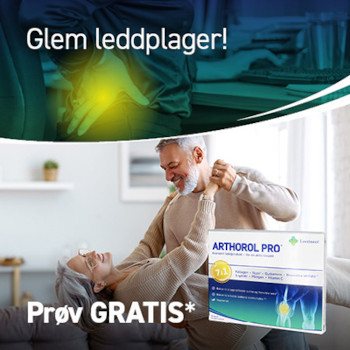 Prøv Arthorol Pro og bli kvitt leddplagene