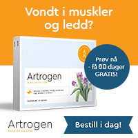 Prøv Artrogen i 60 dager og få urteplaster med magnetisme