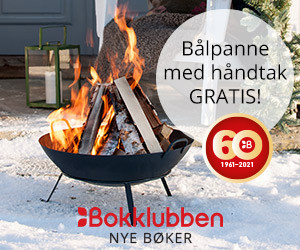 Hafjell bålpanne i gave fra Bokklubben Nye Bøker