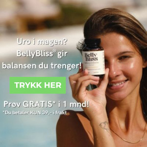 BellyBliss melkesyrebakterier til 70% rabat