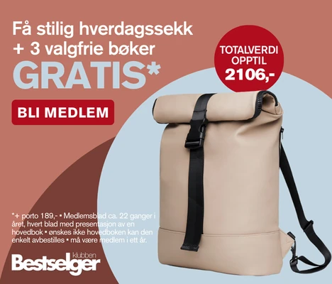 Få Vinga sekk og 3 bøker GRATIS i dag