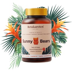Sunny Bears - Smakfulle betakaroten-bjørner med mangosmak