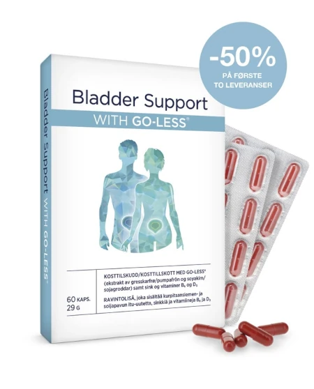 50% på Bladder Support With Go-Less®