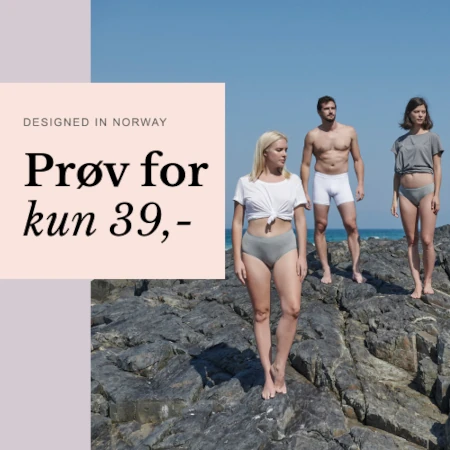 EFI startpakke med silkemykt undertøy i bambusviskose