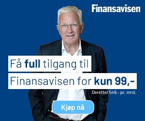 Prøv Finansavisen for kun 99,-