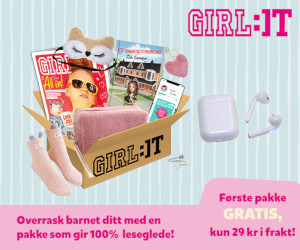 GIRL-IT prøvepakke kun kr 59 (total verdi 600 kr)