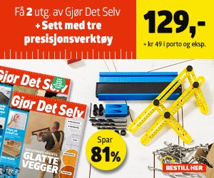 Gjør Det Selv 2 utg + Sett med tre presisjonsverktøy