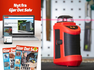 2 utg av Gjør Det Selv + 360 graders sirkellaser
