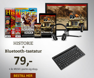 2 nr HISTORIE + Bluetooth-tastatur for kun kr 128,50