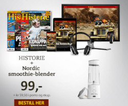 2 utg. av HISTORIE + Nordic smoothie-blender