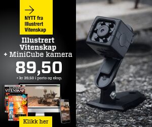 Illustrert Vitenskap 2 utg + MiniCube kamera