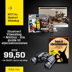 Illustrert Vitenskap 2 utg + Mitilux-kikkert