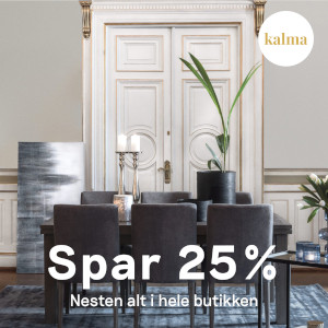 Kalma rabattkod fra Tipio - 25% rabatt