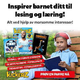 Stor prøvepakke fra Kickerz for 0 kr