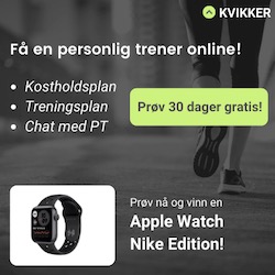 Prøv Kvikker gratis i dag og vinn Apple Watch