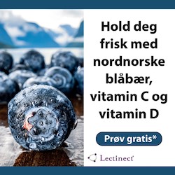 Lectinect Blåbær Pluss med Vitamin C & D