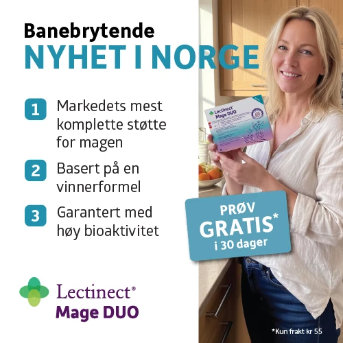 Prøv Lectinect Mage DUO – GRATIS i 30 dager