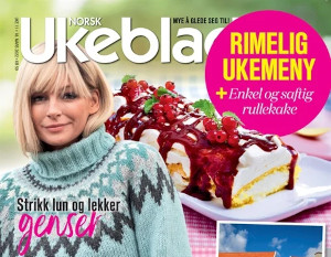 Norsk Ukeblad 13 nr for kr 298 + Moderne Tradisjonsstrikk