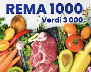 Vinn 3 000 kr til REMA 1000