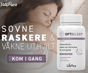 OptiSleep fra Vitapura - helsekost for bedre søvnkvalite (Spar 40%)