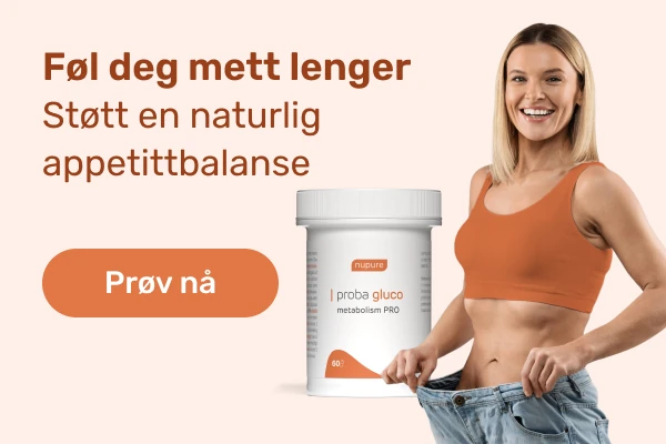 Prøv Nupure Proba Gluco Metabolism PRO gratis i 30 dager