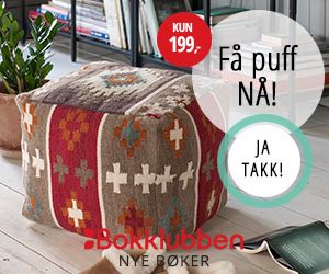Få Vestlia puff 45x45x37 cm fra Nye Bøker