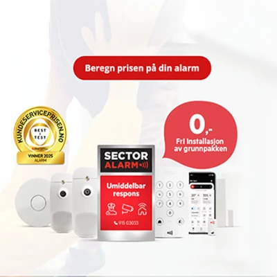 Sector Alarm, innbruddsalarm, brannalarm