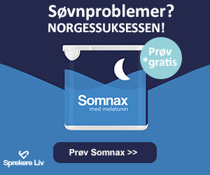Somnax kosttilskudd prøvepakke med melatonin