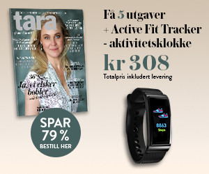 Bestil Tara og få Active Fit Tracker aktivitetsklokke