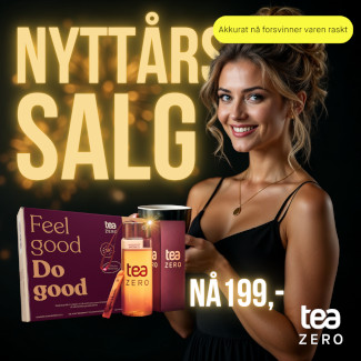 Tea Zero helsekost til 61% rabatt i 30 dager