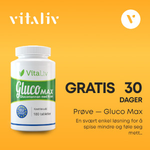 Prøv GlucoMax gratis i 30 dager