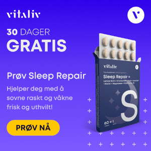 Sleep Repair 30 dagers forbruk gratis